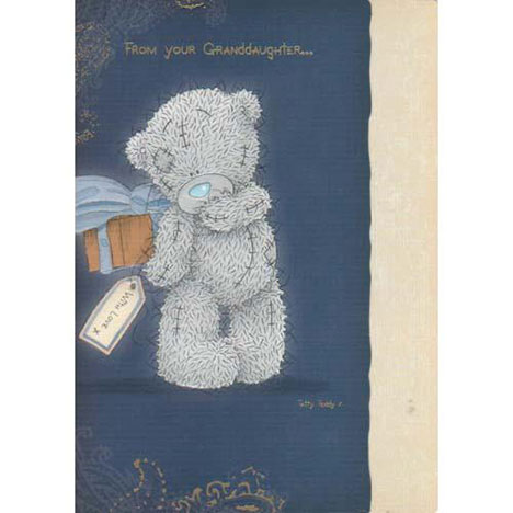 From Granddaughter Me to You Bear Fathers Day Card £1.60